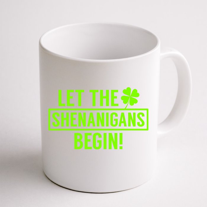 Saint Patricks Shenanigans Front & Back Coffee Mug