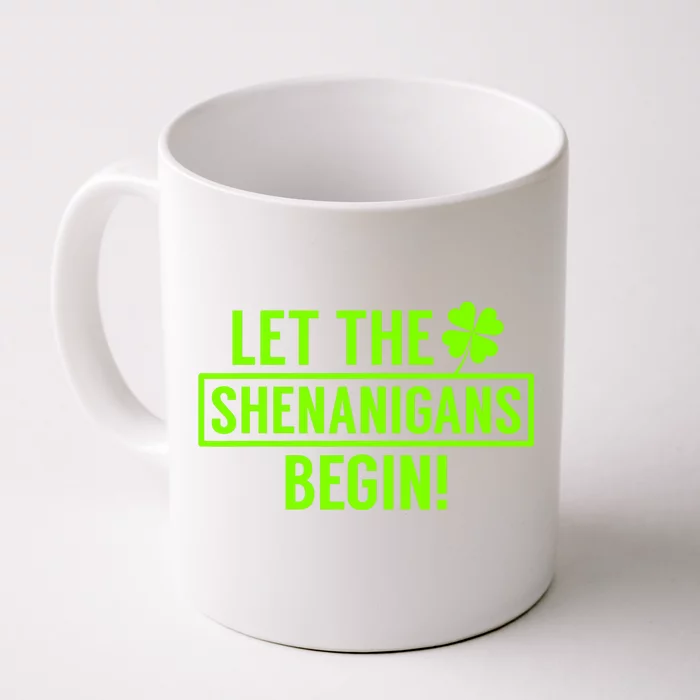 Saint Patricks Shenanigans Front & Back Coffee Mug