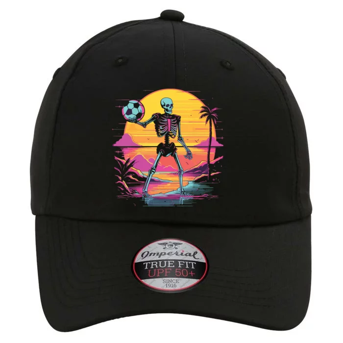 Skeleton Playing Soccer Halloween Costume The Original Performance Cap