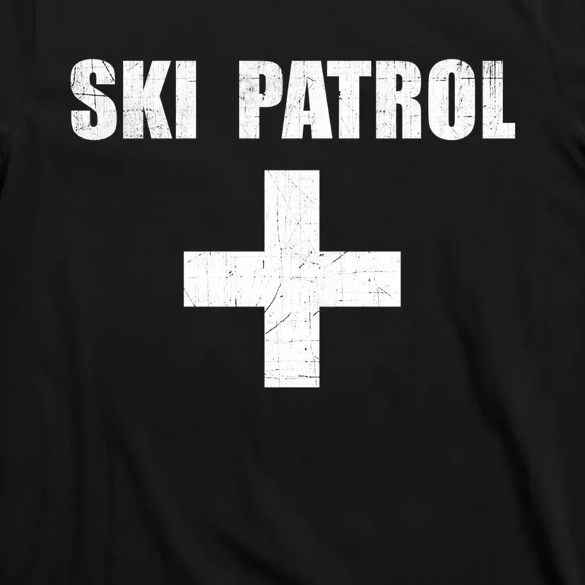 Ski Patrol Skiing First Aid Winter Gift T-Shirt