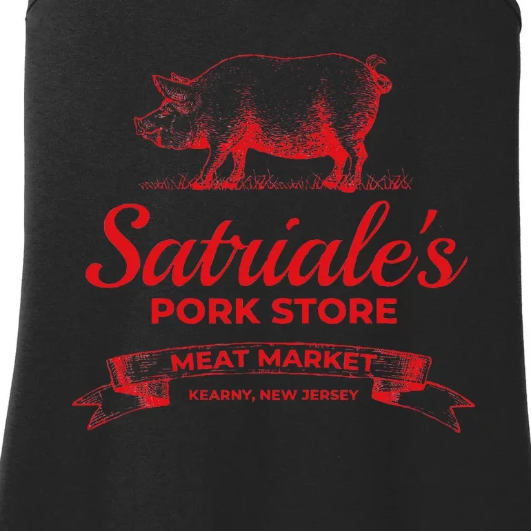 Satriale’S Pork Store Kearny New Jersey Ladies Essential Tank