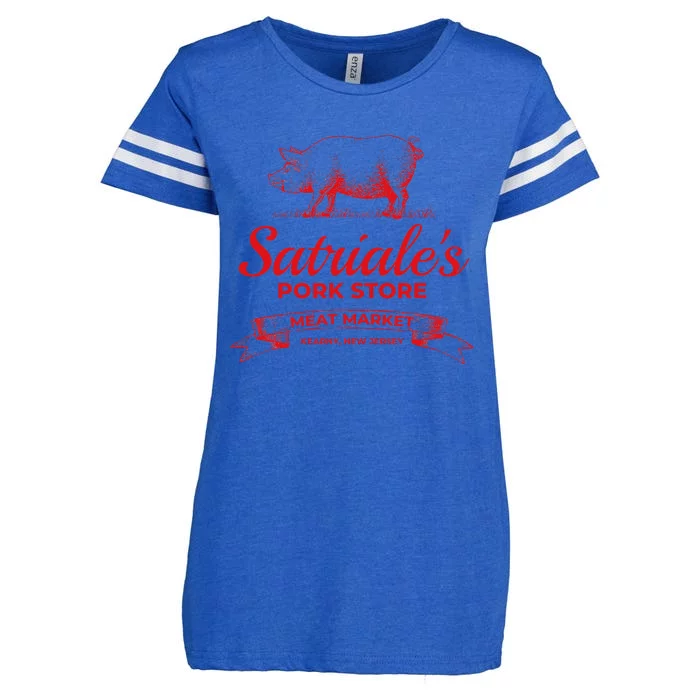 Satriale’S Pork Store Kearny New Jersey Enza Ladies Jersey Football T-Shirt