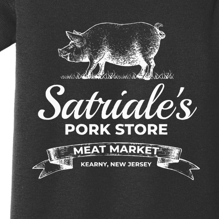 Satriale’S Pork Store Kearny New Jersey Baby Bodysuit