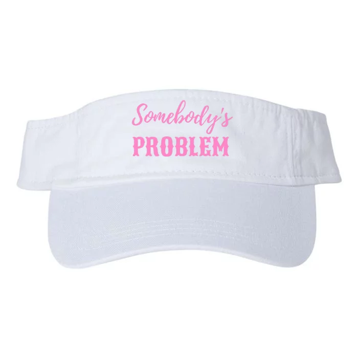 SomebodyS Problem Valucap Bio-Washed Visor