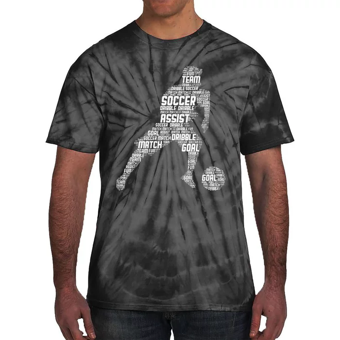 Soccer Player Tie-Dye T-Shirt