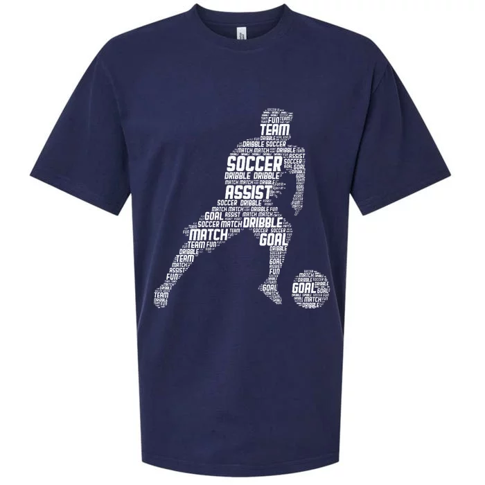 Soccer Player Sueded Cloud Jersey T-Shirt