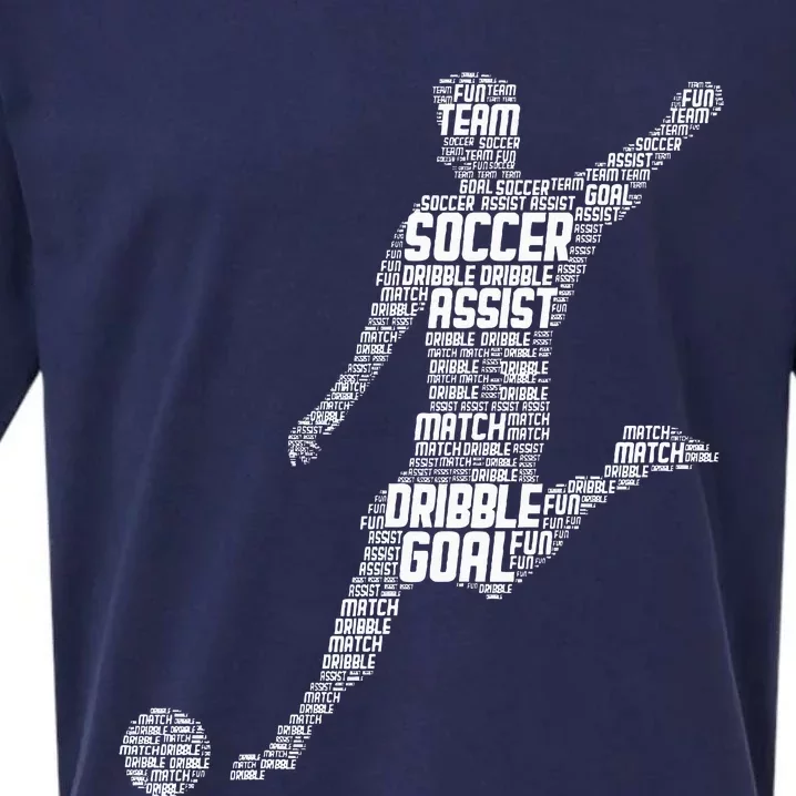 Soccer Player Sueded Cloud Jersey T-Shirt