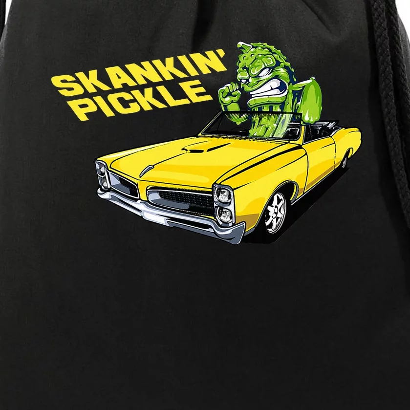 Skankin Pickle Drawstring Bag