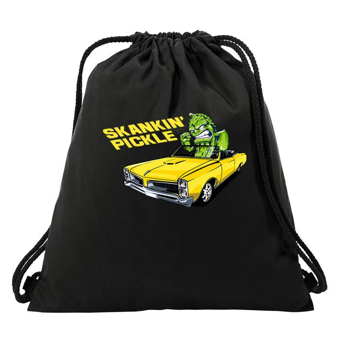 Skankin Pickle Drawstring Bag