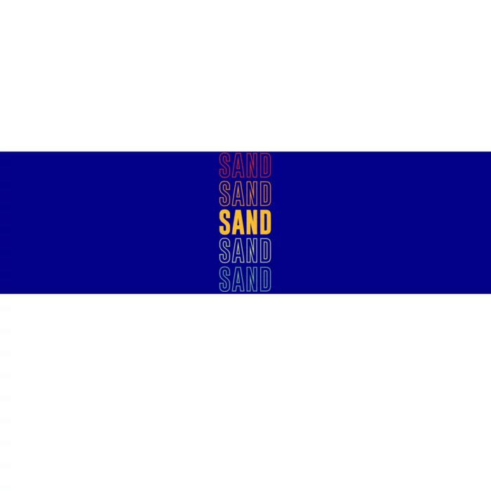 Sand Pride Sand Gift Bumper Sticker