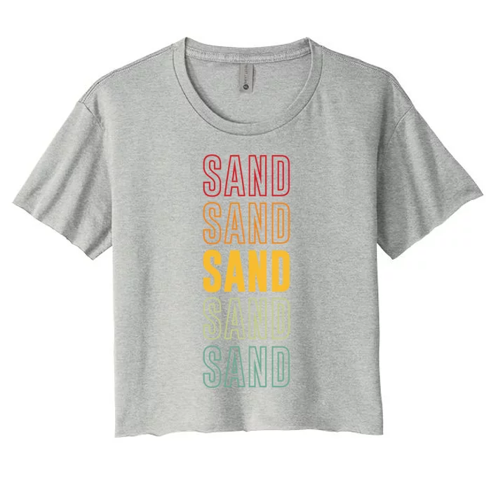 Sand Pride Sand Gift Women's Crop Top Tee