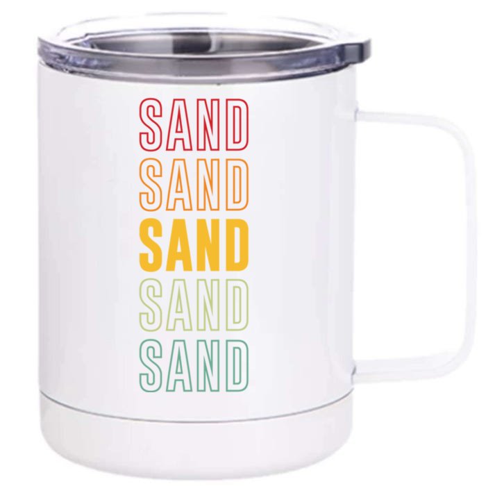 Sand Pride Sand Gift Front & Back 12oz Stainless Steel Tumbler Cup