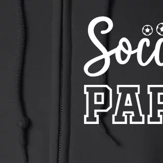 Soccer Papa Full Zip Hoodie