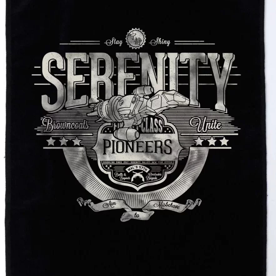 Space Pioneers Platinum Collection Golf Towel