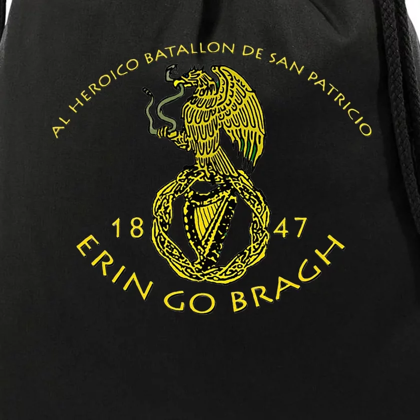 San Patricios Saint Patricks Battalion Drawstring Bag