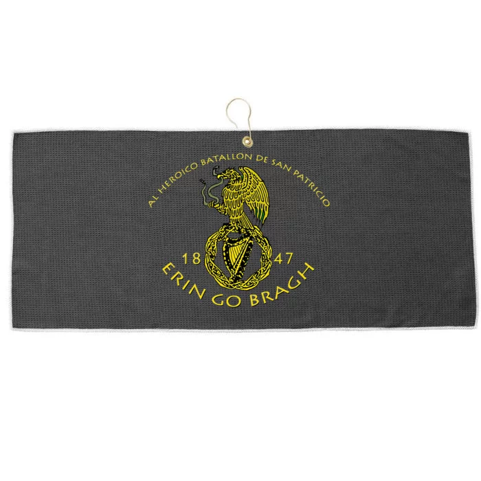 San Patricios Saint Patricks Battalion Large Microfiber Waffle Golf Towel