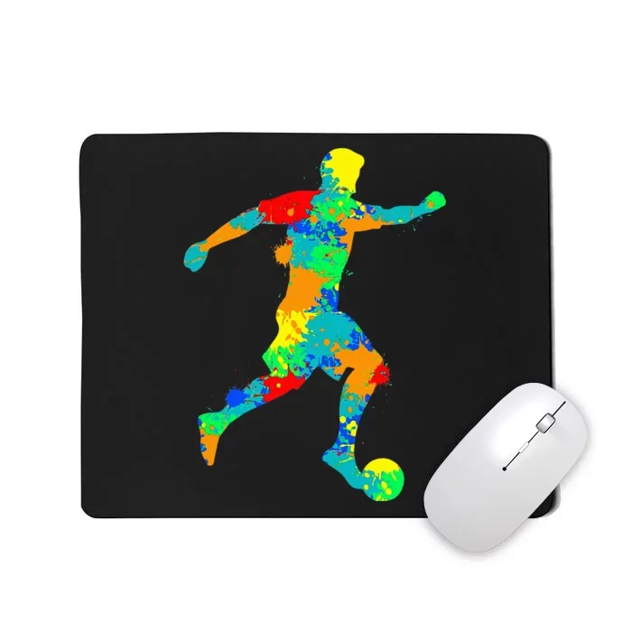 Soccer Player Mousepad