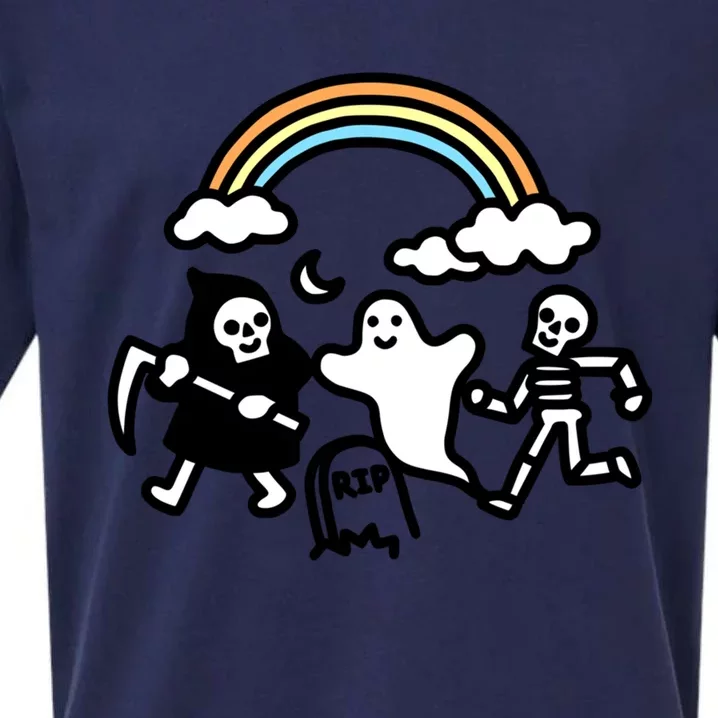 Spooky Pals Sueded Cloud Jersey T-Shirt