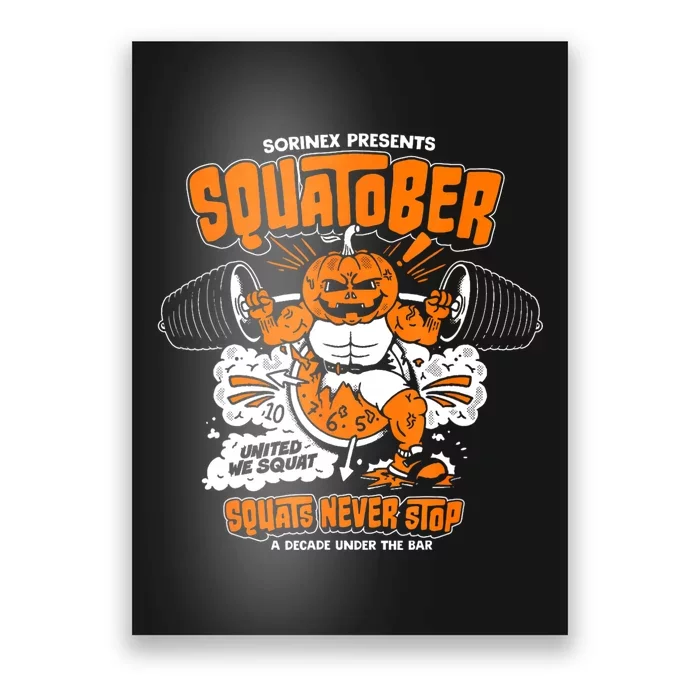 Sorinex Presents Squatober Squats Never Stop Poster