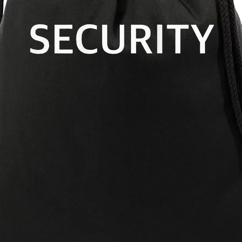 Security P Drawstring Bag