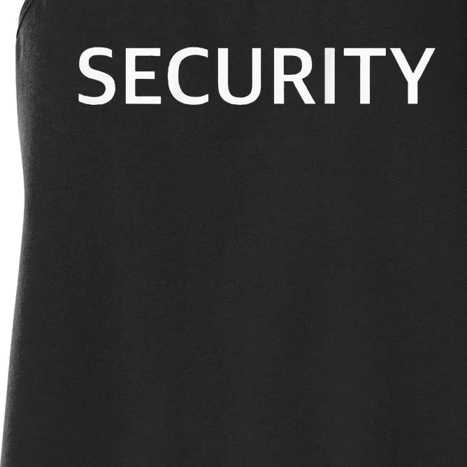 Security P Women's Racerback Tank