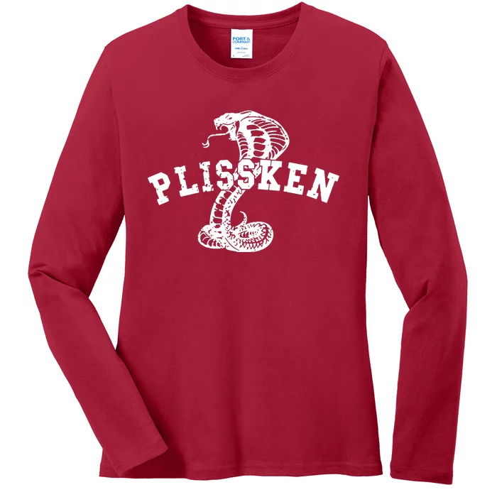 Snake Plissken Ladies Long Sleeve Shirt