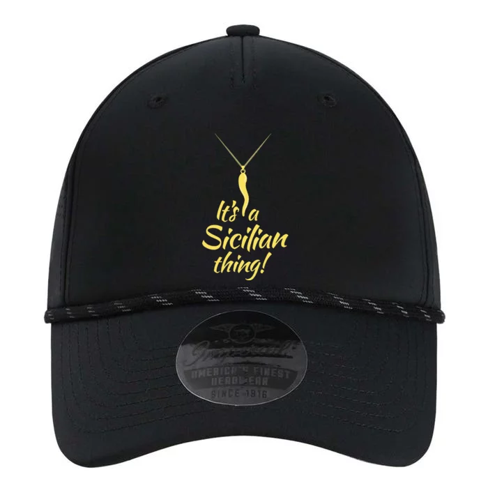 Sicilian Pride Sicilian Horn ItS And Sicilian Thing Performance The Dyno Cap