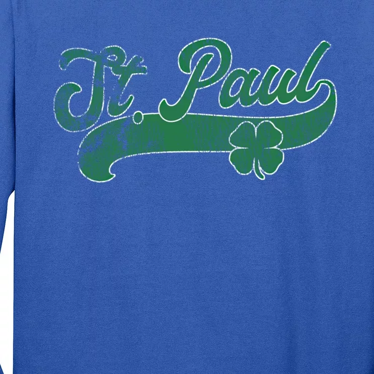 St Paul Shamrock St Patricks Day Saint Paddys Irish Cute Gift Long Sleeve Shirt