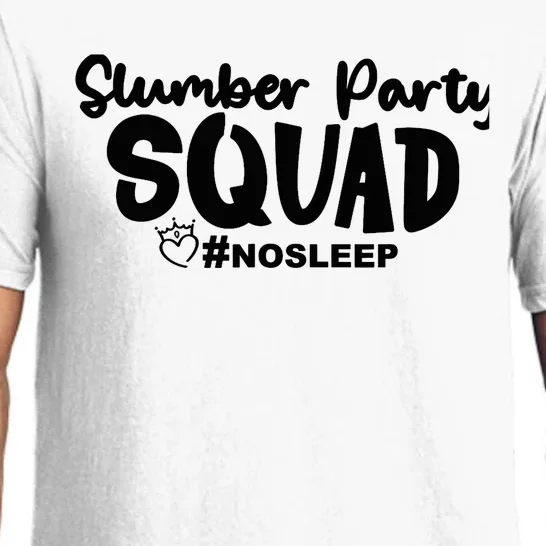 Slumber Party Squad No Sleep, Girl's Weekend Pajama Set