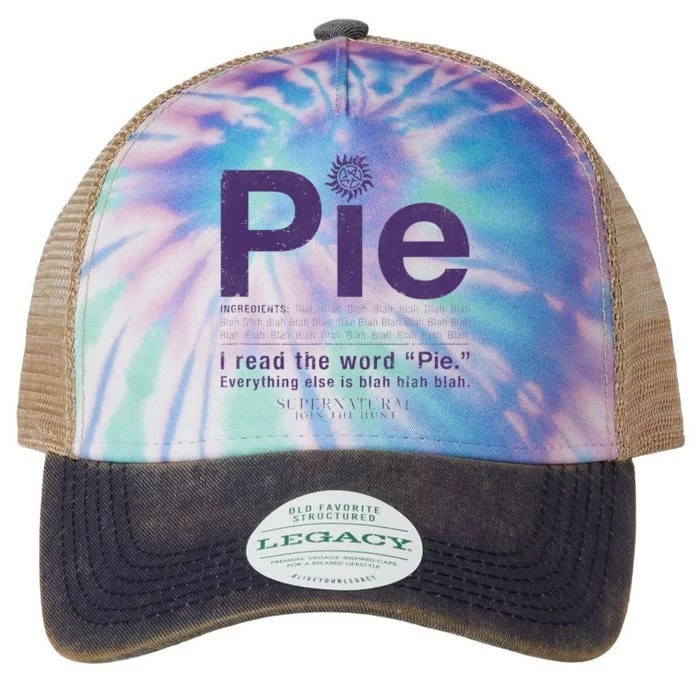 Supernatural Pie Legacy Tie Dye Trucker Hat