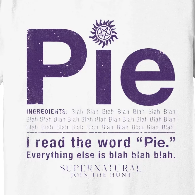 Supernatural Pie Premium T-Shirt