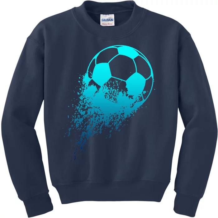 Soccer Player Sports Vintage Soccer Kids Sweatshirt