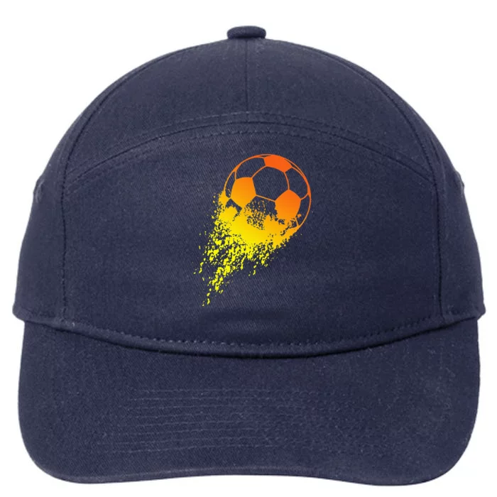 Soccer Player Sports Vintage Soccer coach 7-Panel Snapback Hat