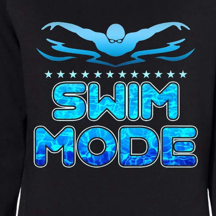 Swimming Pool Sport Swimmer Swim Team Open Waters Womens California Wash Sweatshirt