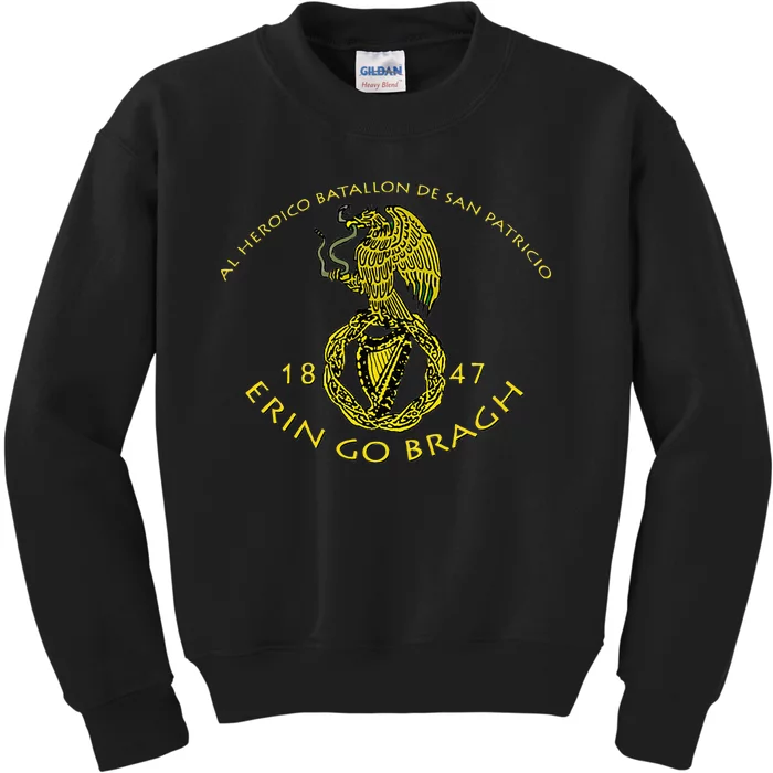 San Patricios Saint Patricks Battalion Kids Sweatshirt