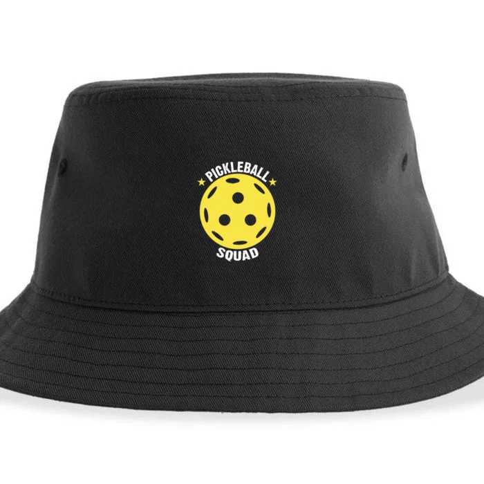 Sport Pickleball Squad Gift For Pickleball Team Sustainable Bucket Hat