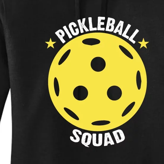 Sport Pickleball Squad Gift For Pickleball Team Women's Pullover Hoodie