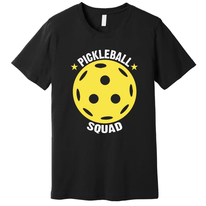 Sport Pickleball Squad Gift For Pickleball Team Premium T-Shirt