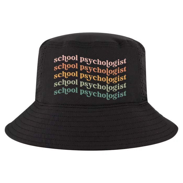 School Psychologist School Psychology School Psych Lpc Gift Cool Comfort Performance Bucket Hat