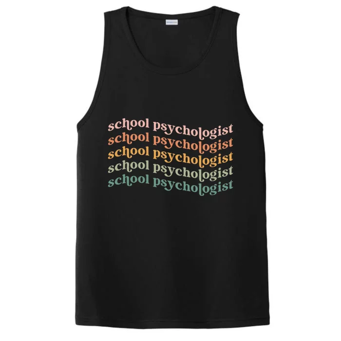 School Psychologist School Psychology School Psych Lpc Gift Performance Tank