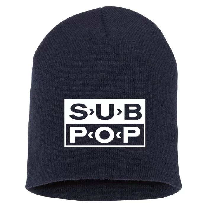 Sub Pop Short Acrylic Beanie