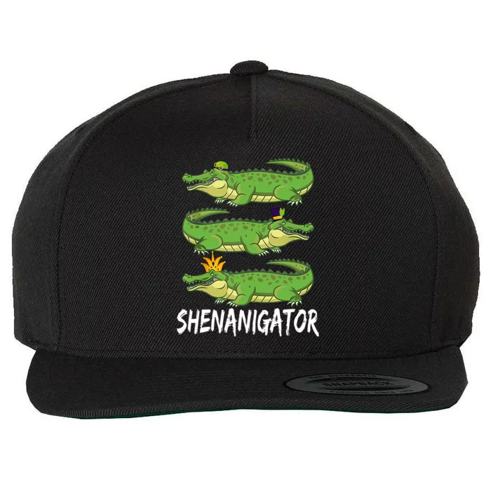 Shenanigator Patrick Wool Snapback Cap