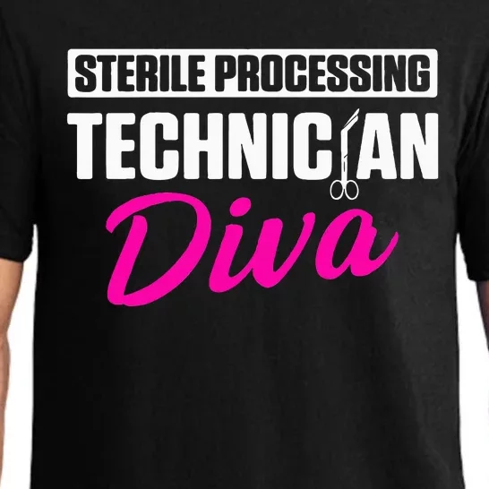 Sterile Processing Technician Diva Funny Tech Pajama Set