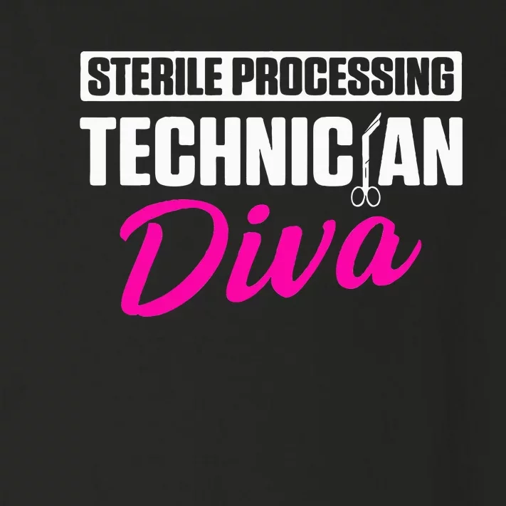 Sterile Processing Technician Diva Funny Tech Toddler Long Sleeve Shirt