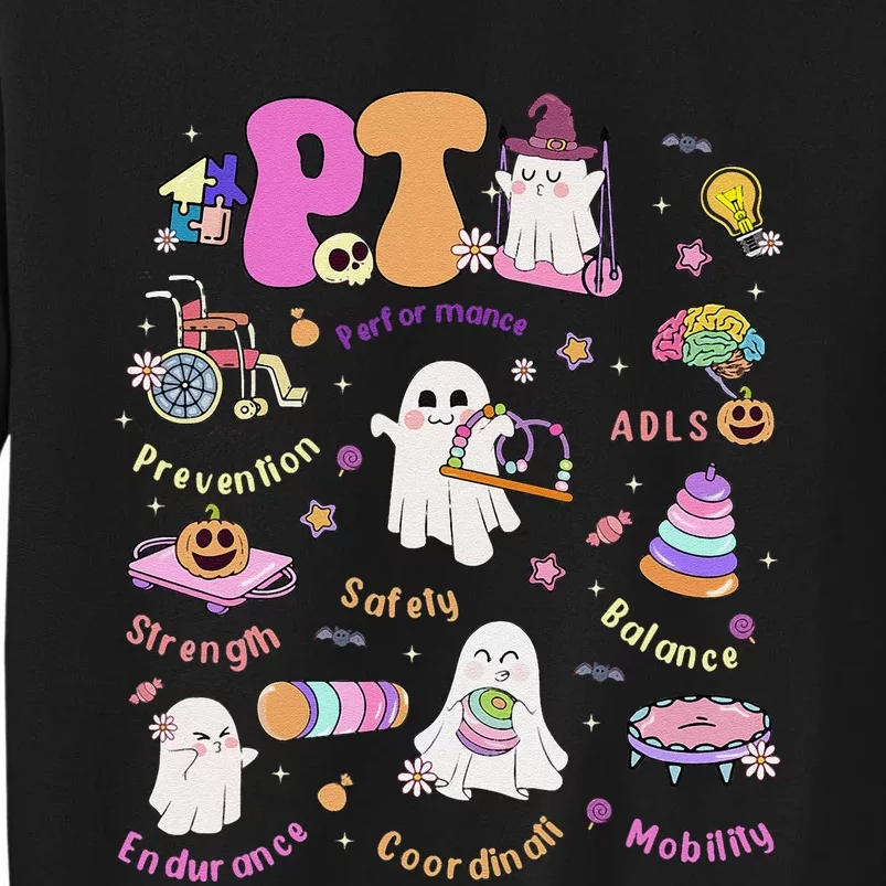 Spooky Physical Therapist Halloween Physical Therapy Month Sweatshirt