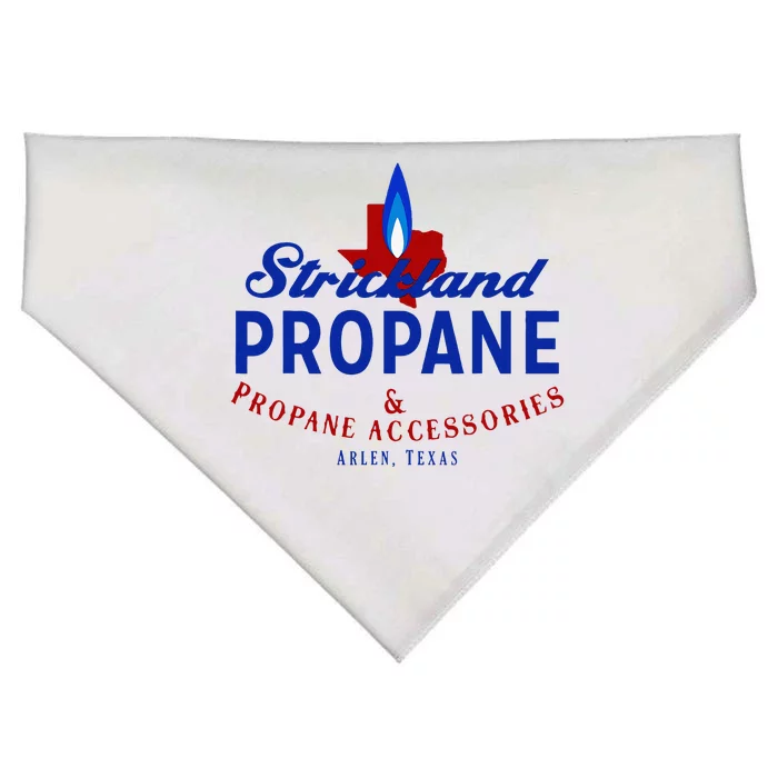 Strickland Propane Taste The Meat Not The Heat USA-Made Doggie Bandana