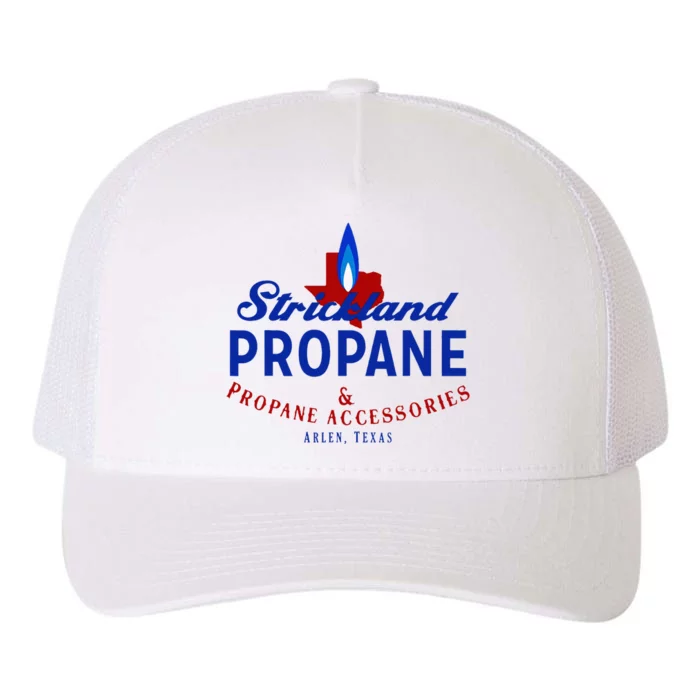 Strickland Propane Taste The Meat Not The Heat Yupoong Adult 5-Panel Trucker Hat