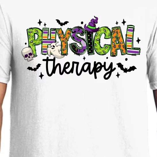 Spooky Physical Therapist PT Halloween Pajama Set