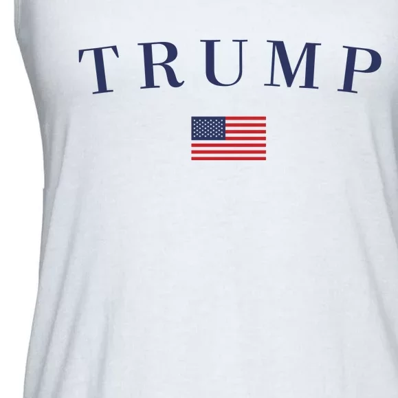 Support President Trump 2024 Ladies Essential Flowy Tank