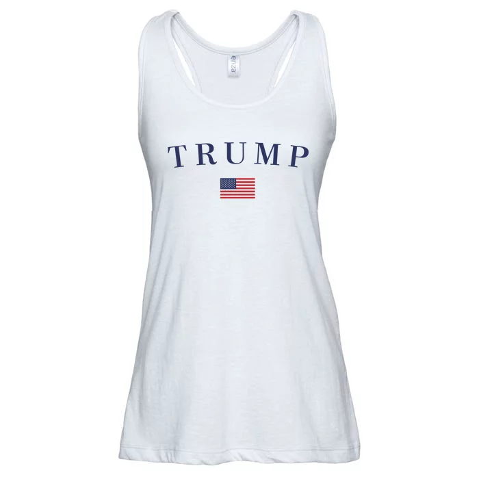 Support President Trump 2024 Ladies Essential Flowy Tank